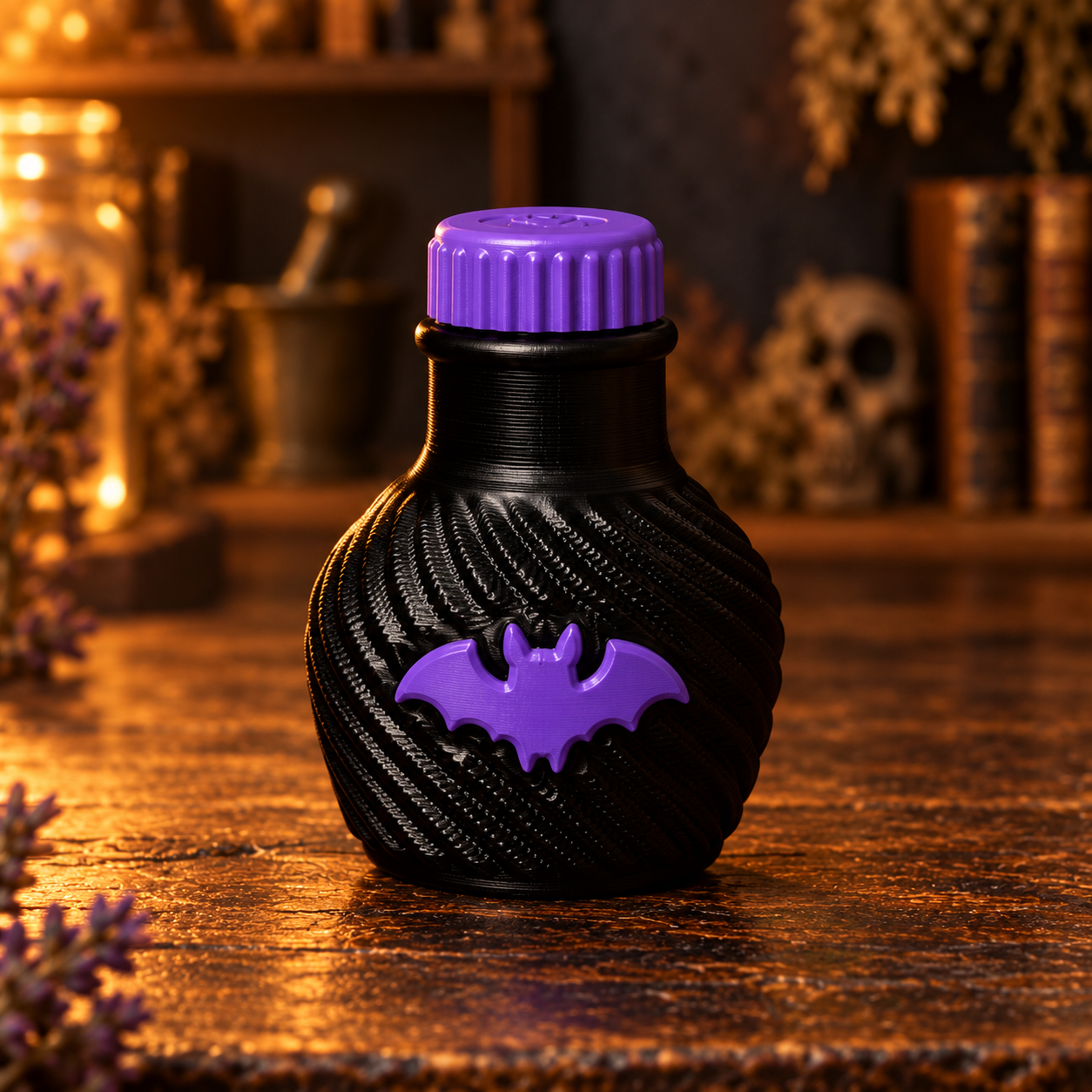 Midnight Wings Mini Potion Bottle